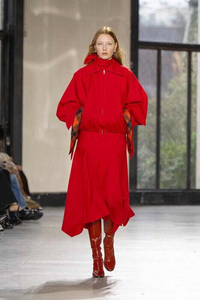 Le défilé Patou automne-hiver 2026-2027 à la Fashion Week de Paris.
