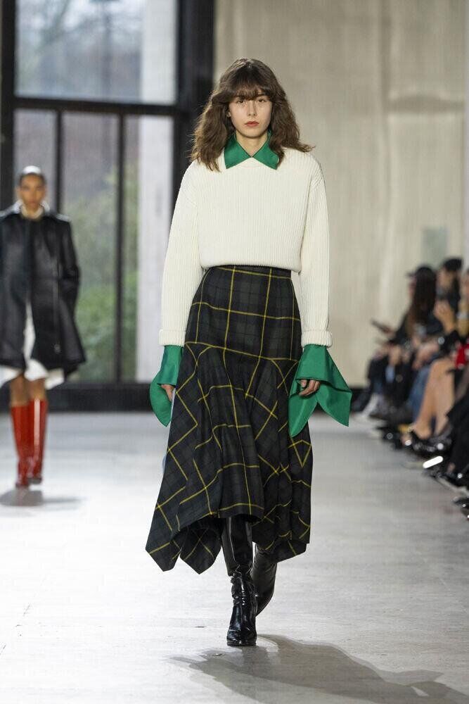 Le défilé Patou automne-hiver 2026-2027 à la Fashion Week de Paris.