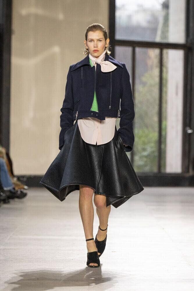 Le défilé Patou automne-hiver 2026-2027 à la Fashion Week de Paris.