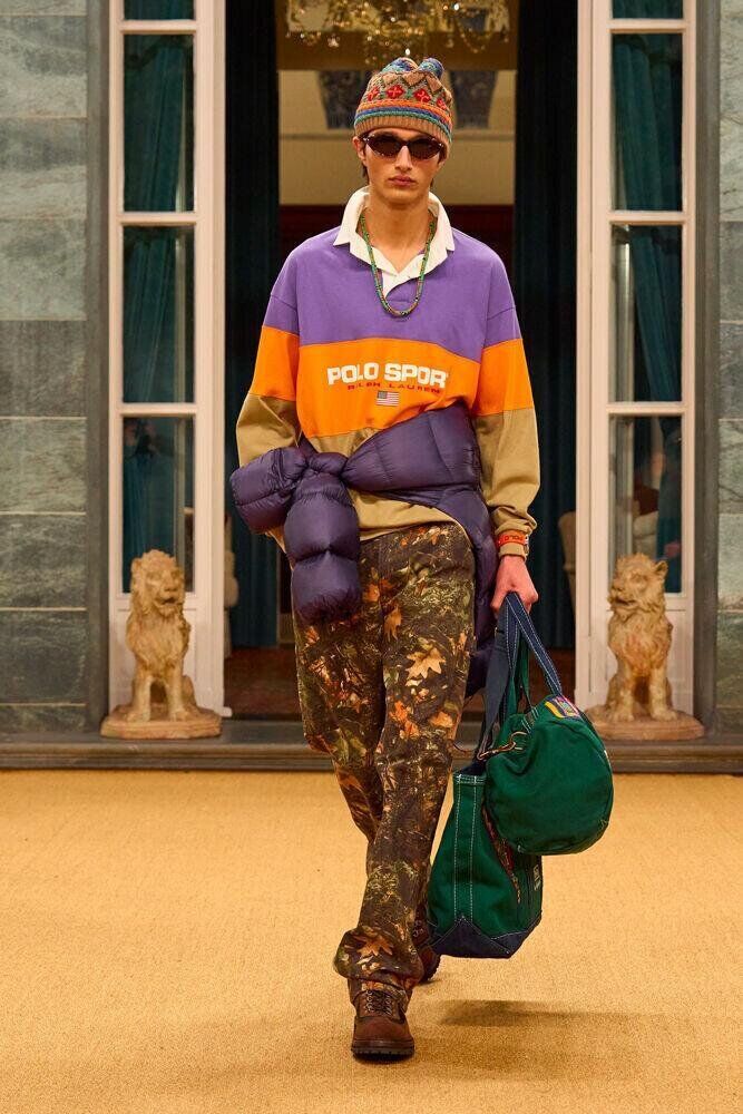Le défilé Ralph Lauren homme automne-hiver 2026-2027 à la Fashion Week de Milan.