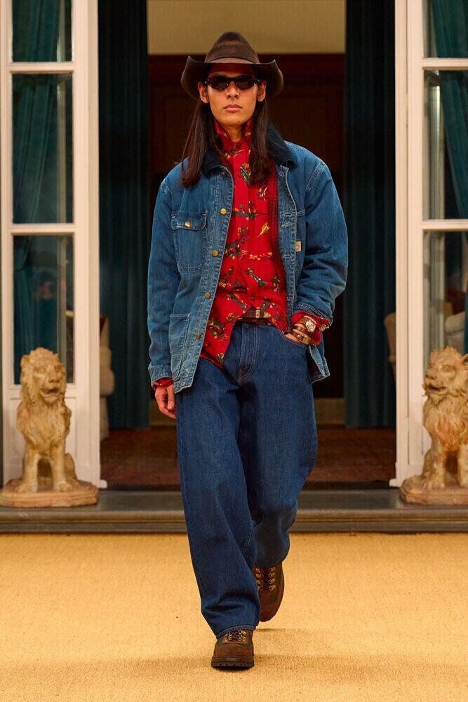 Le défilé Ralph Lauren homme automne-hiver 2026-2027 à la Fashion Week de Milan.