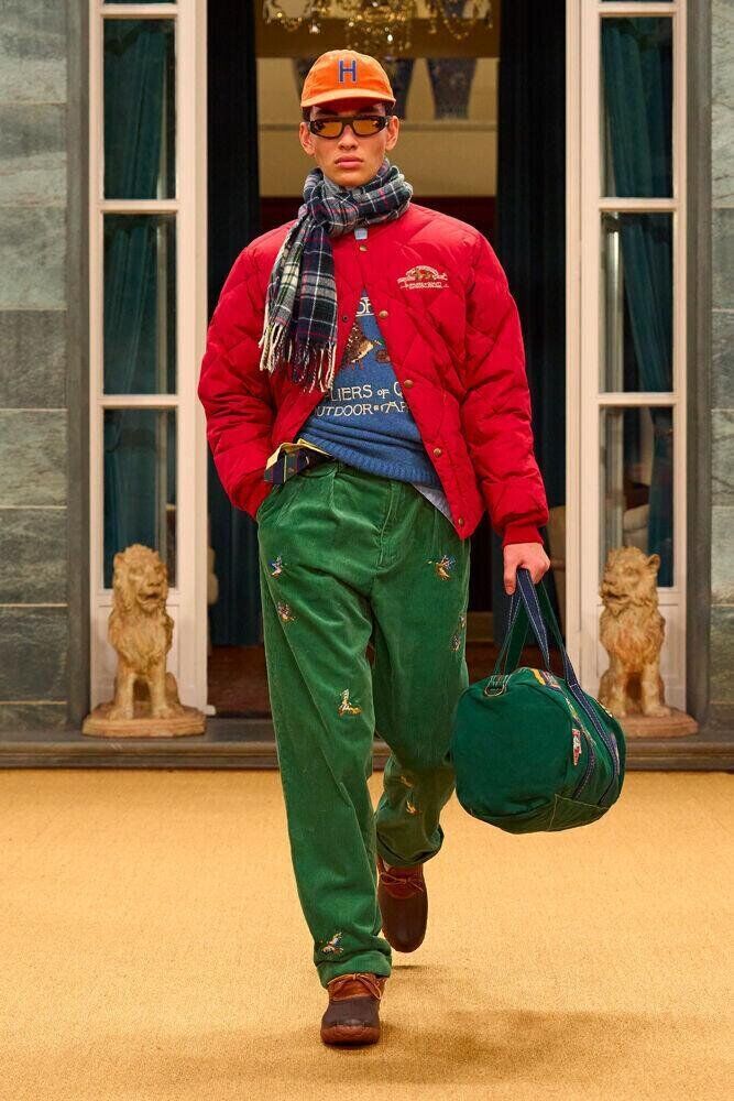 Le défilé Ralph Lauren homme automne-hiver 2026-2027 à la Fashion Week de Milan.