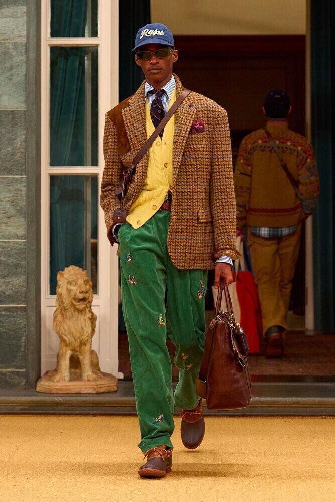 Le défilé Ralph Lauren homme automne-hiver 2026-2027 à la Fashion Week de Milan.