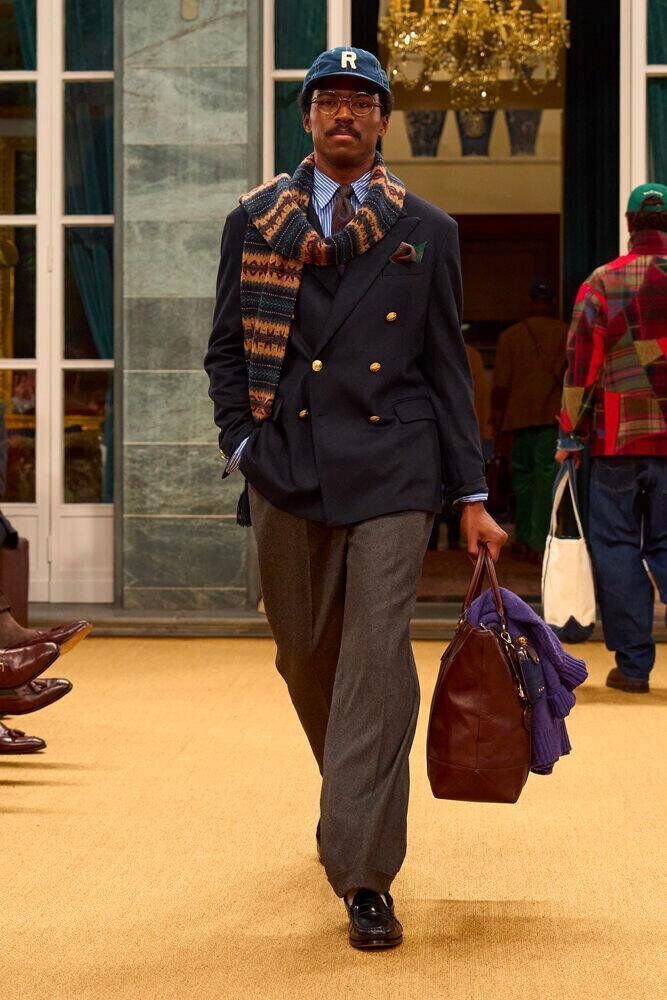 Le défilé Ralph Lauren homme automne-hiver 2026-2027 à la Fashion Week de Milan.