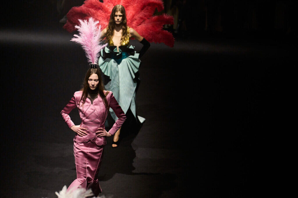 Le défilé Valentino haute couture printemps-été 2026.