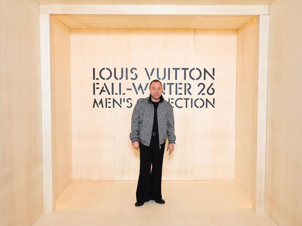 Stephen Graham au défilé Louis Vuitton homme automne-hiver 2026-2027.