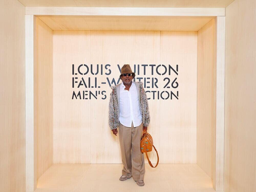 Henry Taylor au défilé Louis Vuitton homme automne-hiver 2026-2027.