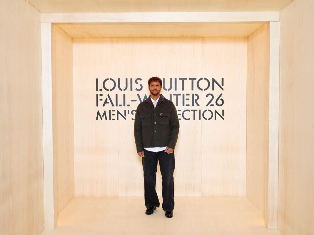 Disiz au défilé Louis Vuitton homme automne-hiver 2026-2027
