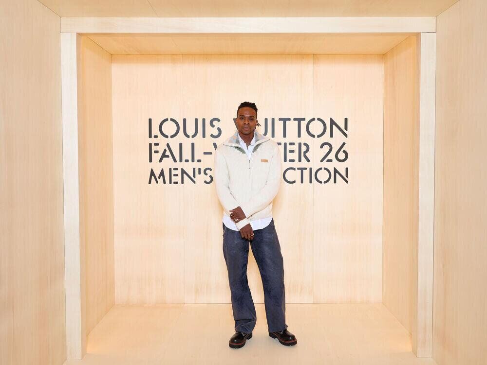 Enzo Lefort au défilé Louis Vuitton homme automne-hiver 2026-2027