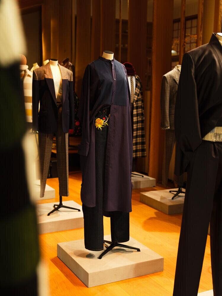 La maison de Kenzo Takada à Paris.