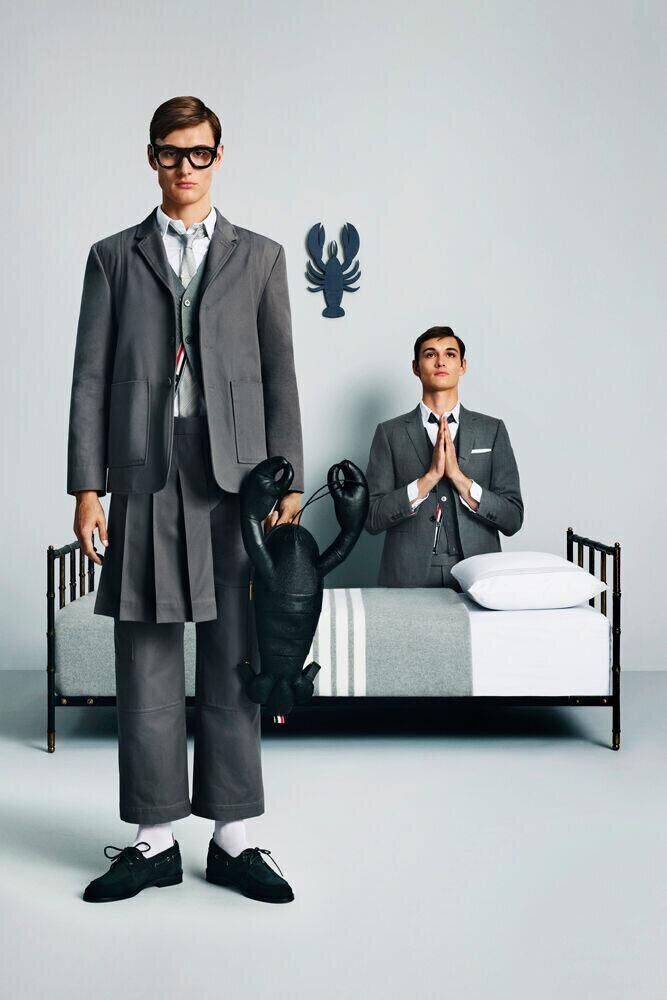 La collection Thom Browne automne-hiver 2026-2027.