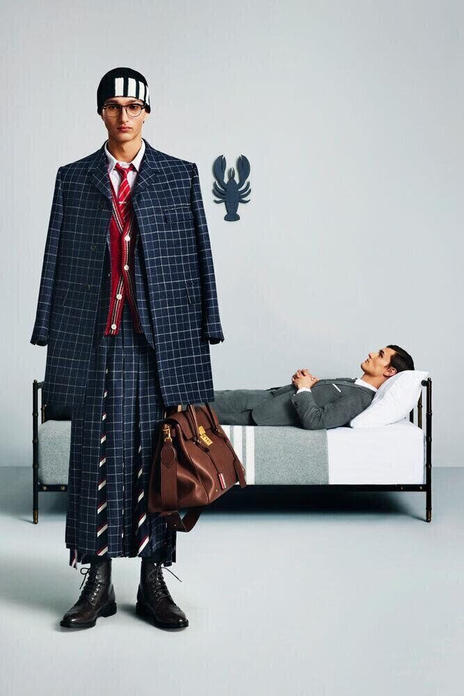 La collection Thom Browne automne-hiver 2026-2027.