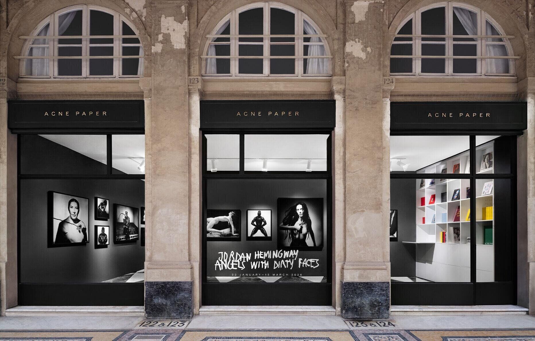 acne paper pop up fashion week homme automne-hiver 2026-2027