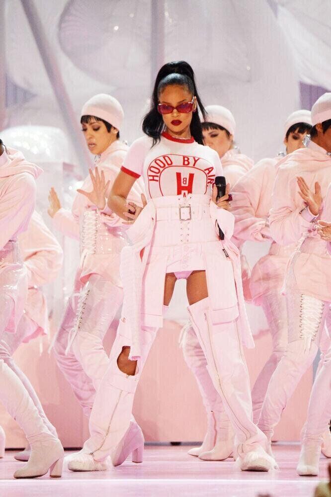 Rihanna lors des MTV Video Music Awards 2016.