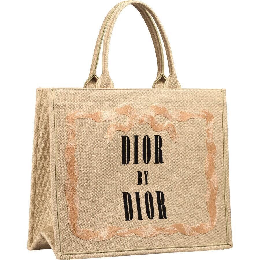 sac book tote dior by dior en toile