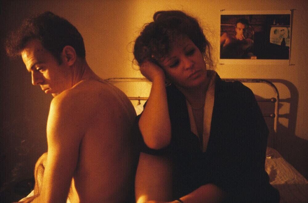 photographie de Nan Goldin, Brian and Nan in Kimono (1983), exposée au Grand Palais à Paris en 2026