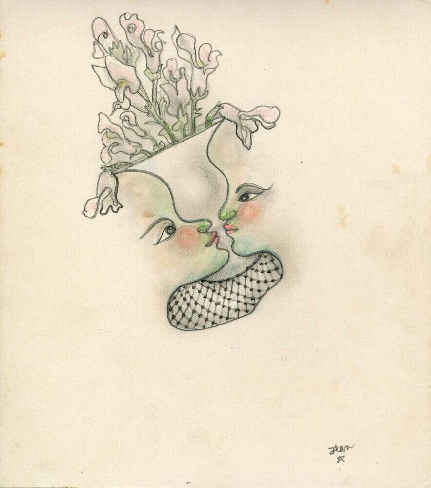 Dessin de Jean Cocteau pour Elsa Schiparelli (1937) exposé au Victoria and Albert Museum en 2026