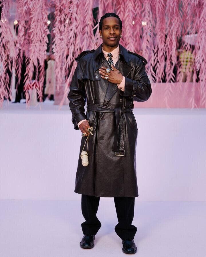 asap rocky au défilé chanel haute couture printemps été 2026 à la fashion week de paris
