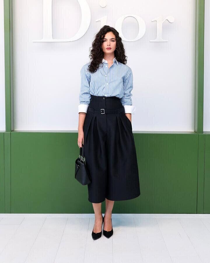 Deva Cassel au defile dior automne-hiver 2026-2027 à la fashion week de paris