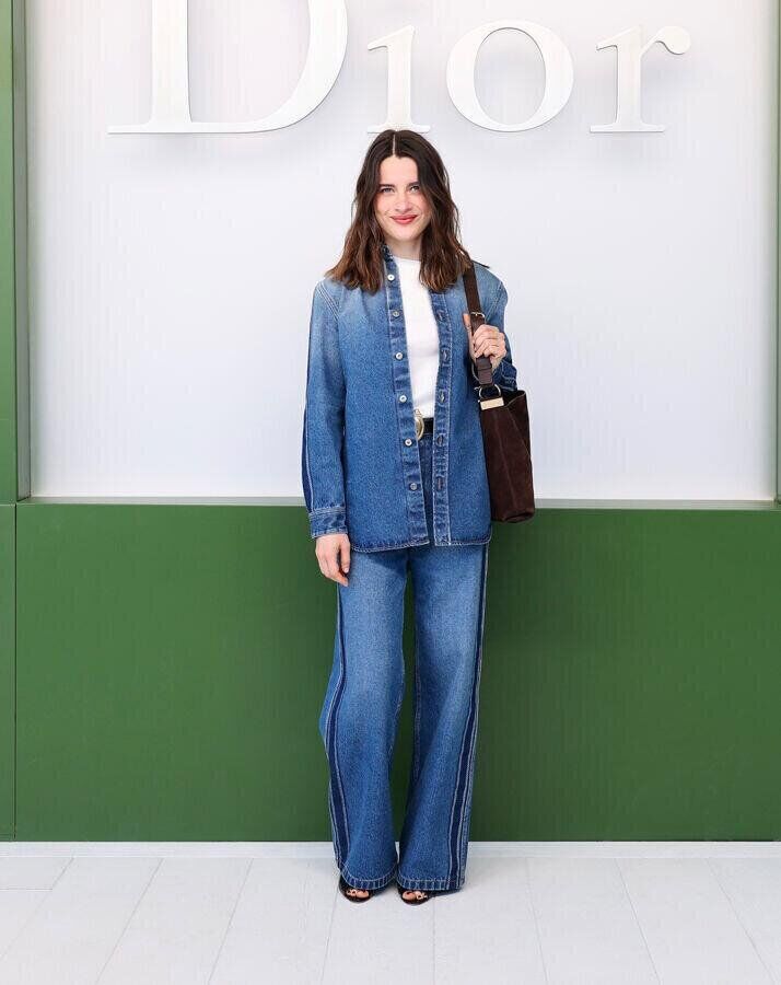 rebecca Marder au defile dior automne-hiver 2026-2027 à la fashion week de paris