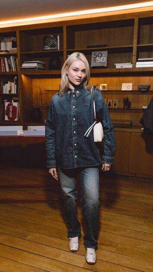 lolo zouai au diner kenzo homme automne-hiver 2026-2027.