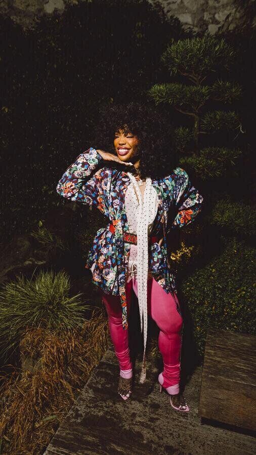 sza au diner kenzo homme automne-hiver 2026-2027.