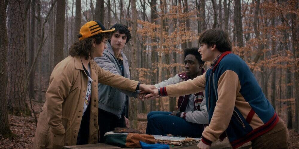 Stranger Things saison 5, Mike, Will, Dusty et Lucas.