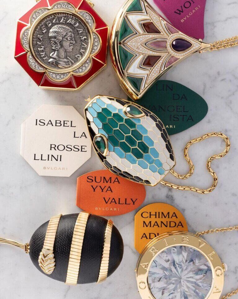 la collection de minaudieres bulgari icons