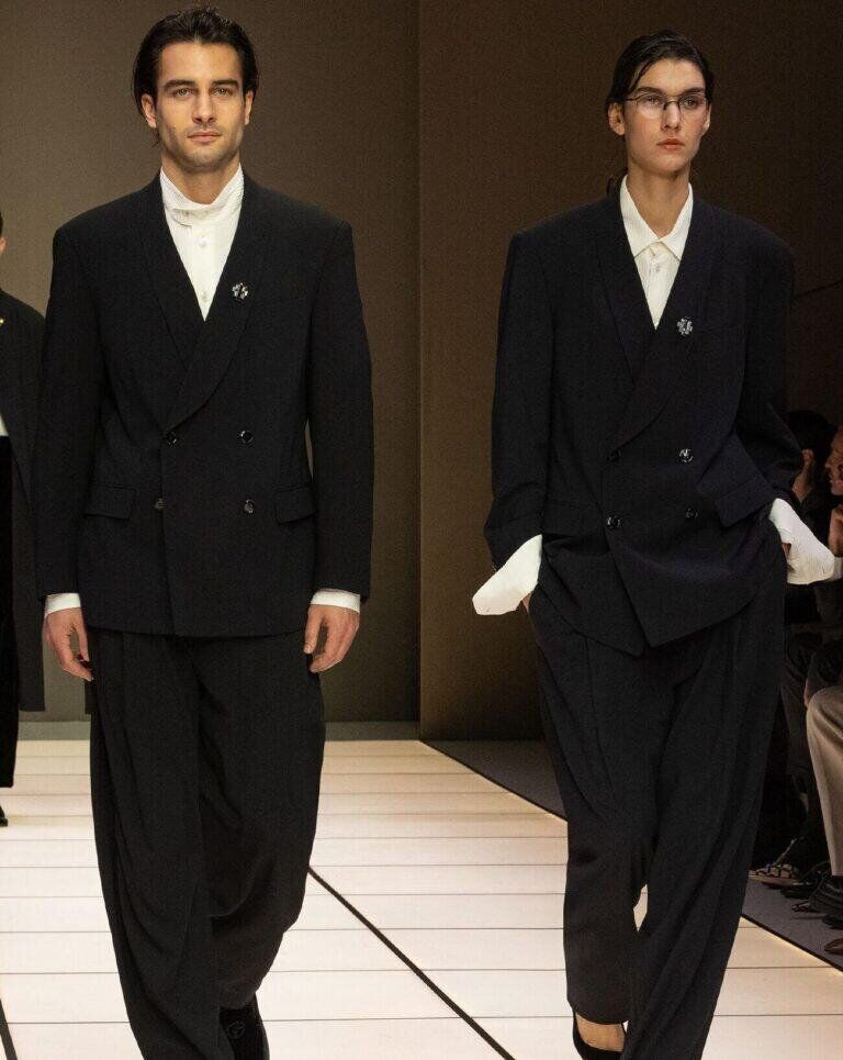 défilé giorgio armani automne-hiver 2026-2027