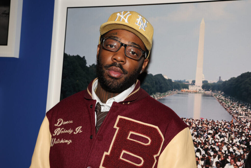 Brent Faiyaz at the Brooklyn Museum in New York on February 6th, 2024. © Shareif Ziyadat/Getty Images.