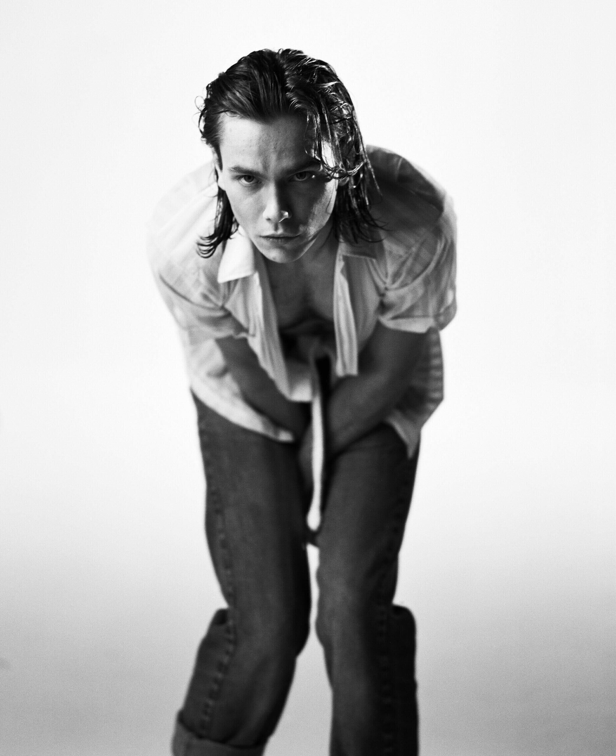 L'acteur River Phoenix lors de sa dernière session photo avant sa disparition, en 1993, à Los Angeles, California © Michael Tighe/Donaldson Collection/Getty Images.