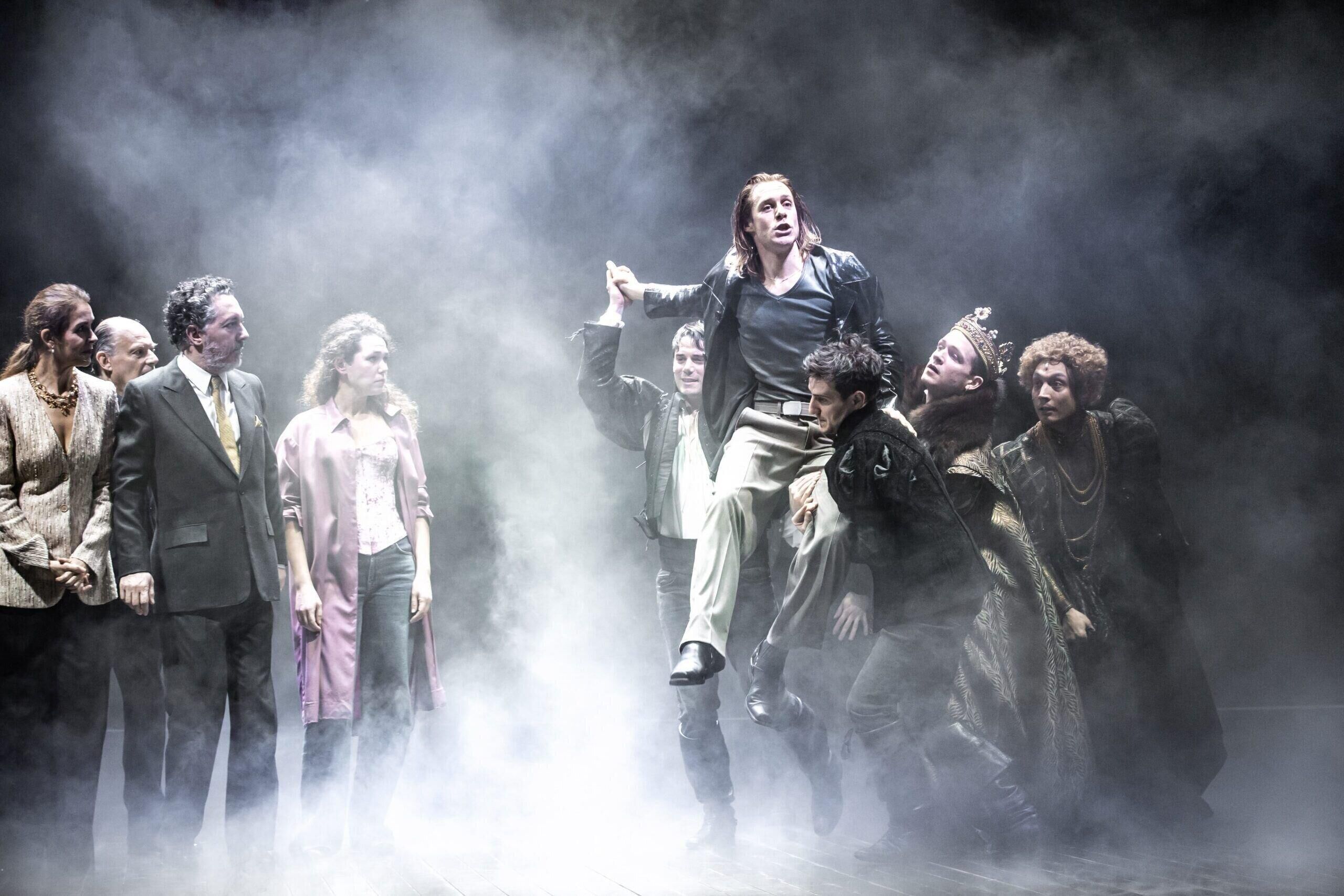 Hamlet de William Shakespeare, mise en scène par Ivo Van Hove. © Jan Versweyveld.