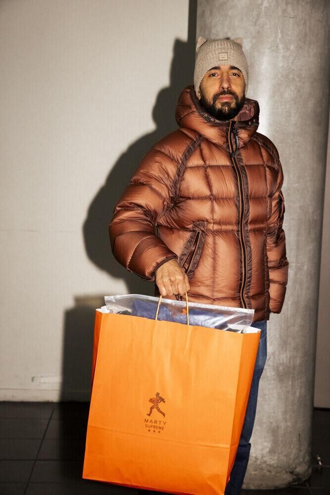 Le pop-up store Marty Supreme à Paris, le 4 février 2026 © Nathan Merchadier pour Numero.com.