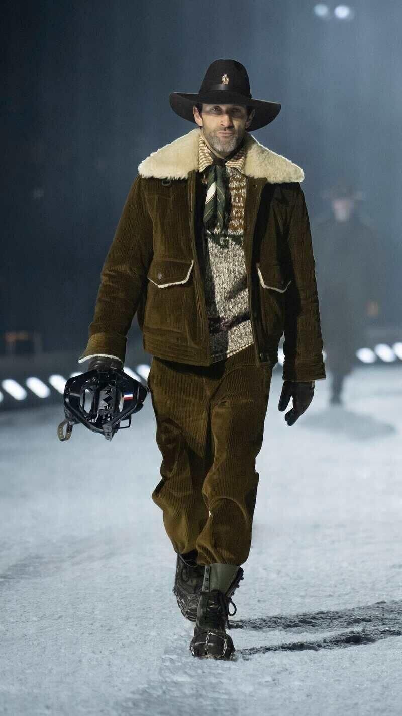 Le défilé Moncler Grenoble automne-hiver 2026-2027 à Aspen.