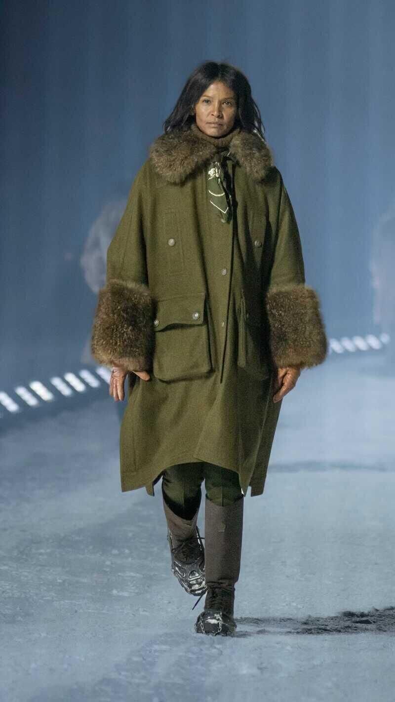 Liya Kebede pour Moncler Grenoble automne-hiver 2026-2027