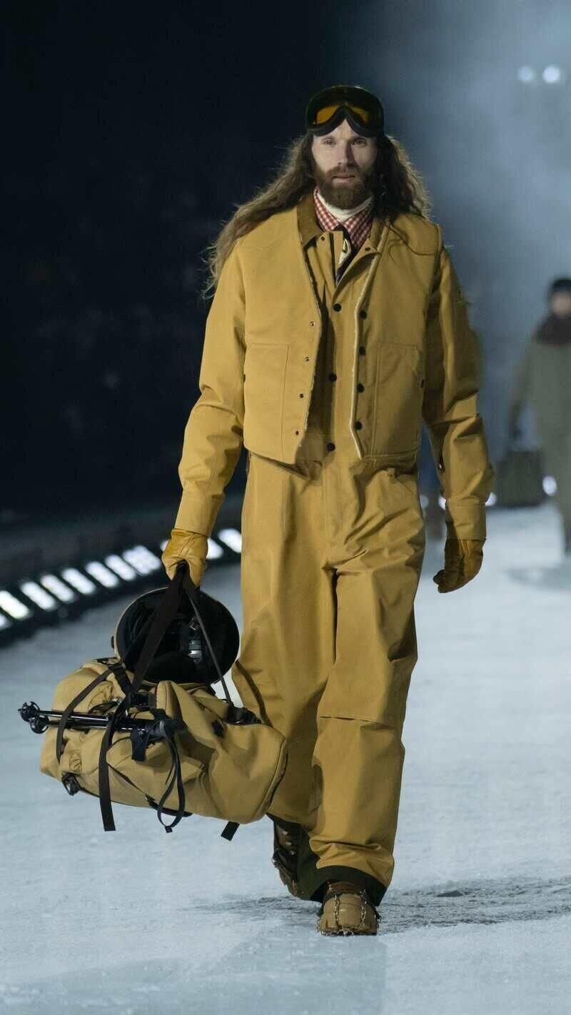 Le défilé Moncler Grenoble automne-hiver 2026-2027 à Aspen.