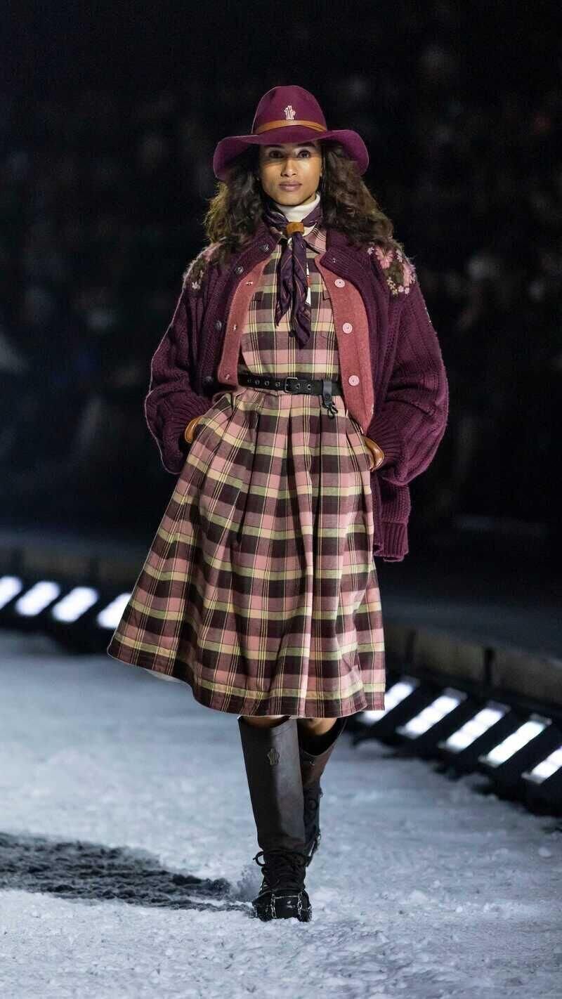 Iman Hamman pour Moncler Grenoble automne-hiver 2026-2027