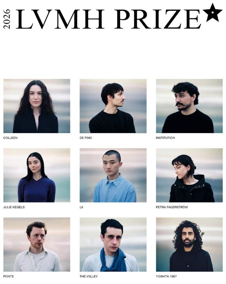 Les finalistes du Prix LVMH 2026.