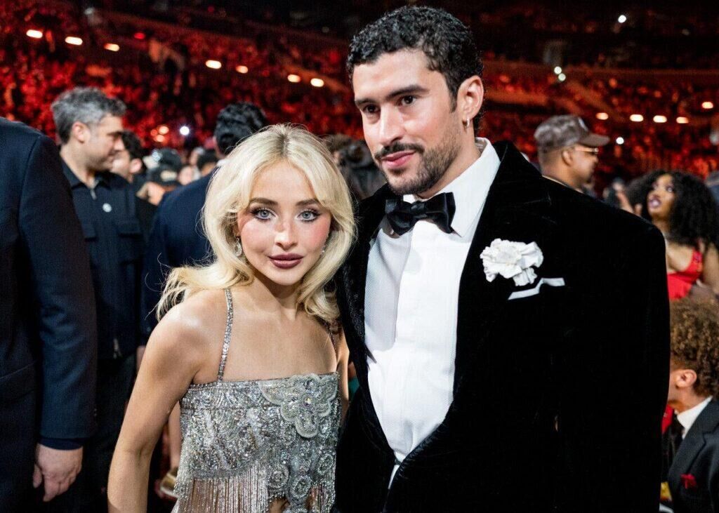 Bad Bunny et Sabrina Carpenter aux Grammy Awards 2026.