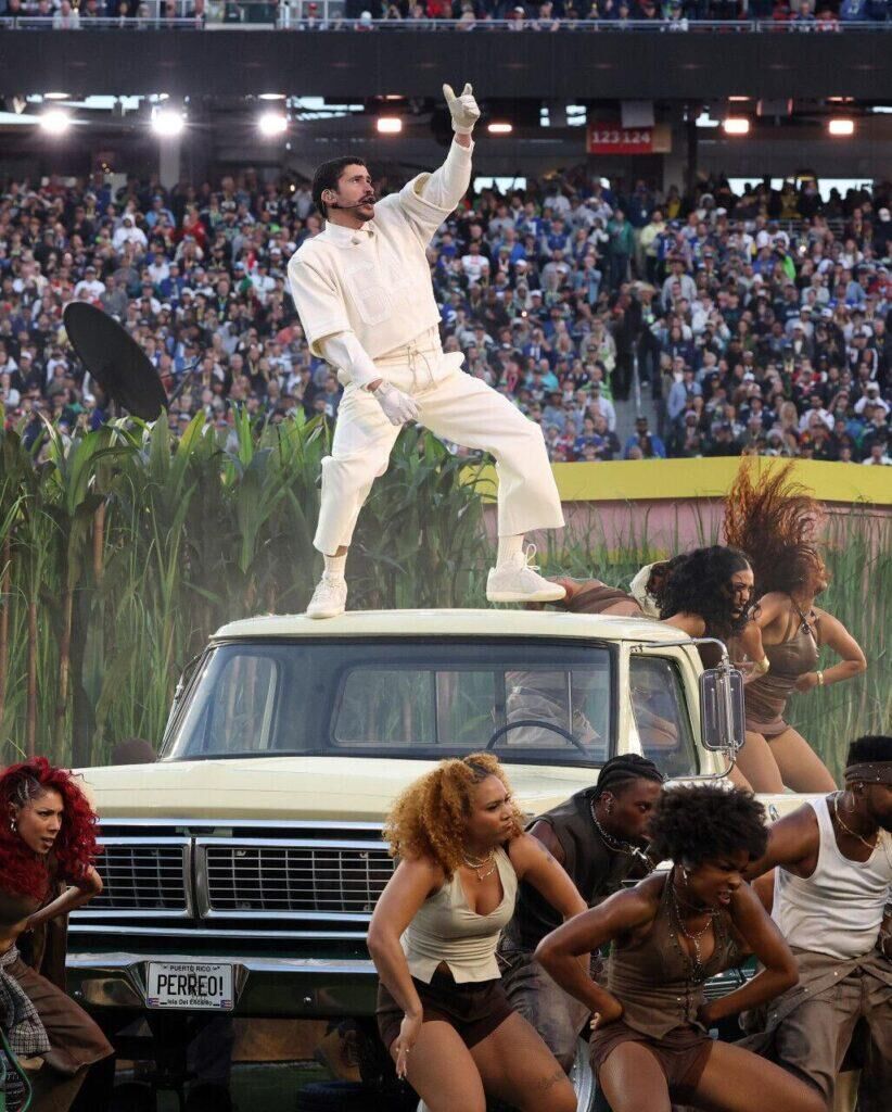 Bad Bunny au Super Bowl 2026.