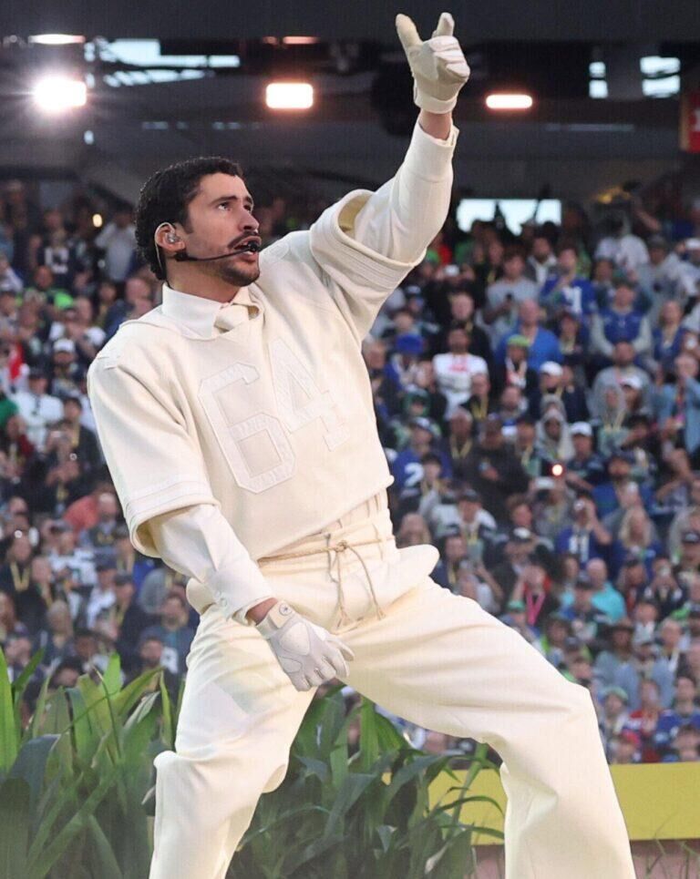 Bad Bunny au Super Bowl 2026.