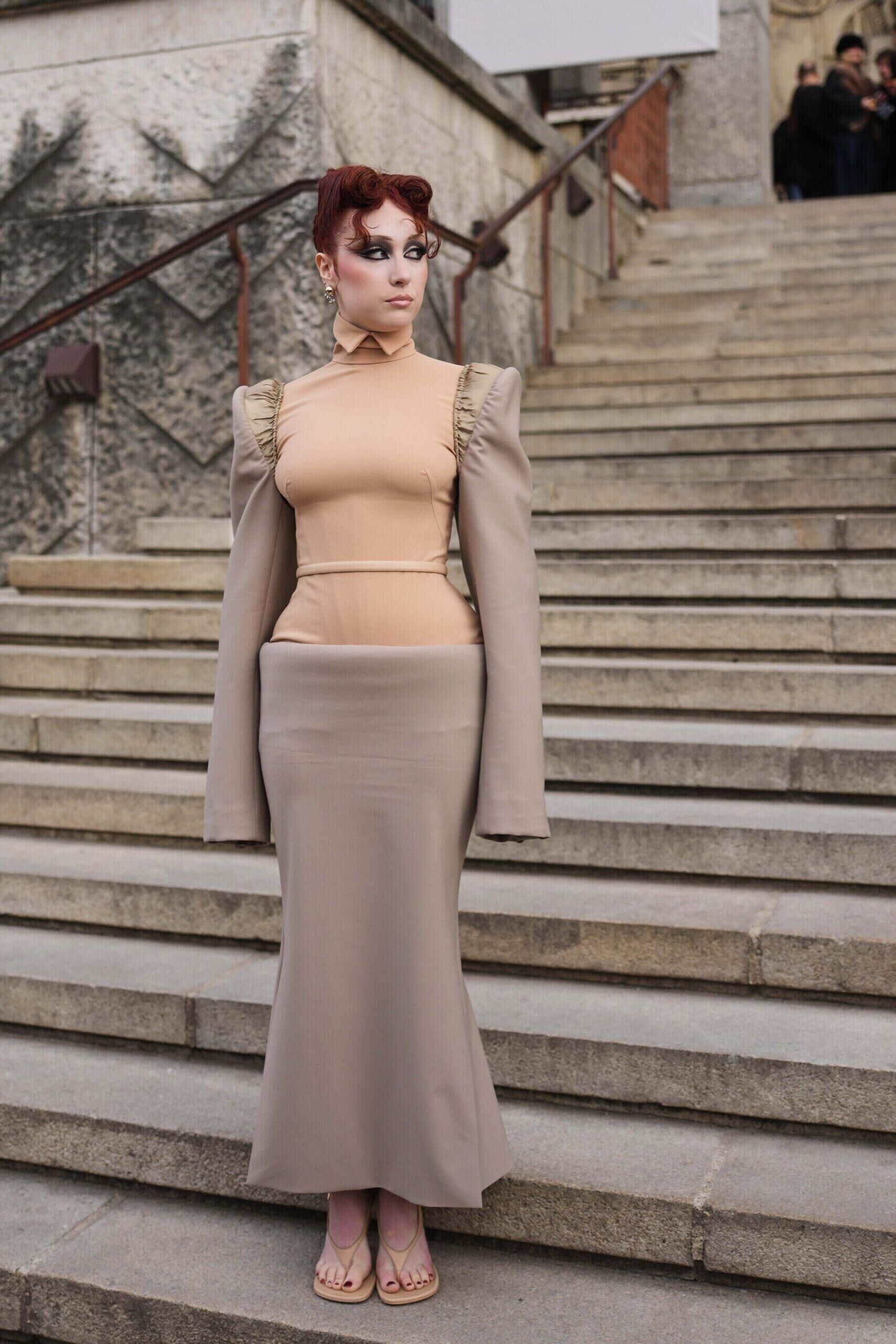 Chappell Roan au défilé Mugler automne-hiver 2026-2027.