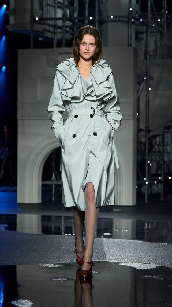 Le défilé Burberry automne hiver 2026-2027 à la Fashion Week de Londres