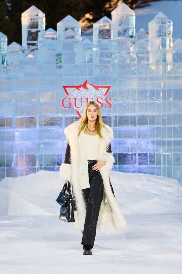 Guess Fall/Winter 2026-2027 show in Gstaad