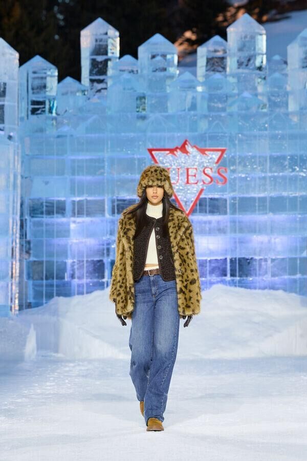 Guess Fall/Winter 2026-2027 show in Gstaad