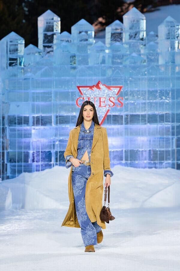 Guess Fall/Winter 2026-2027 show in Gstaad