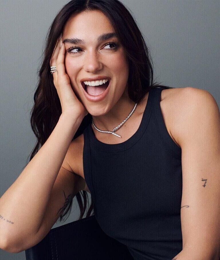 dua lipa nouvelle égérie bulgari