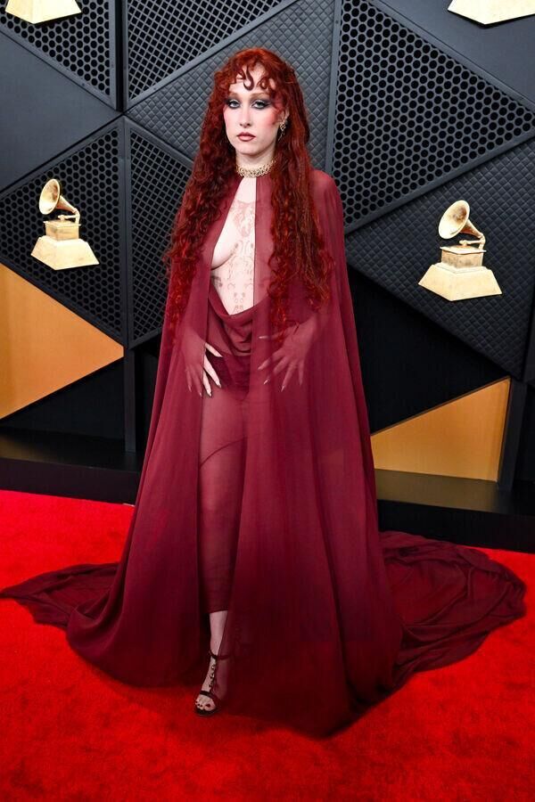Chappell Roan en Mugler. © Photo by Gilbert Flores/Billboard via Getty Images.