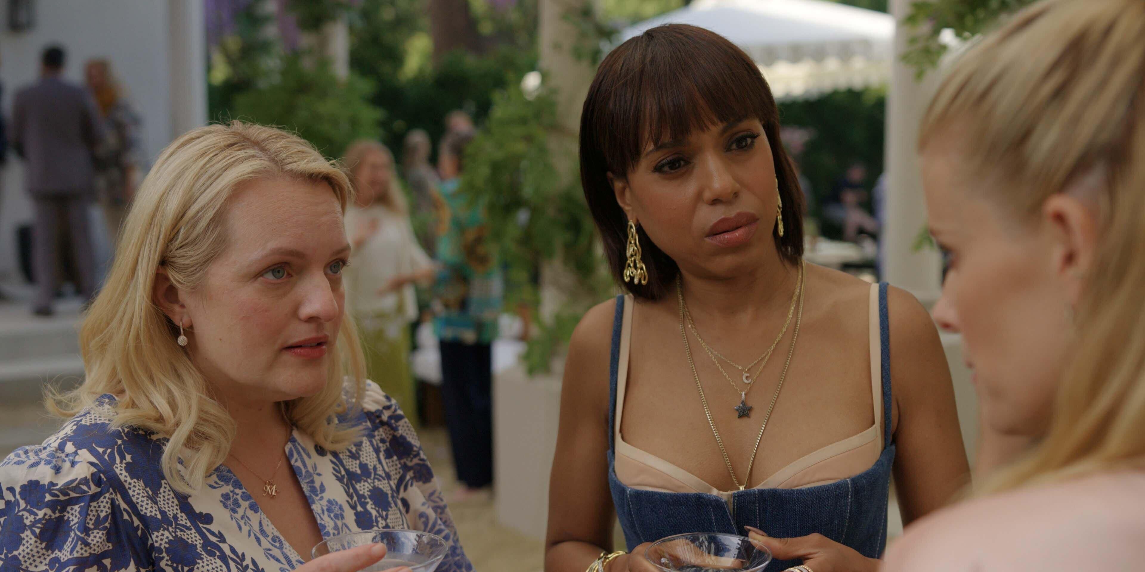 Elisabeth Moss, Kerry Washington et Kate Mara dans la série Imperfect Women.