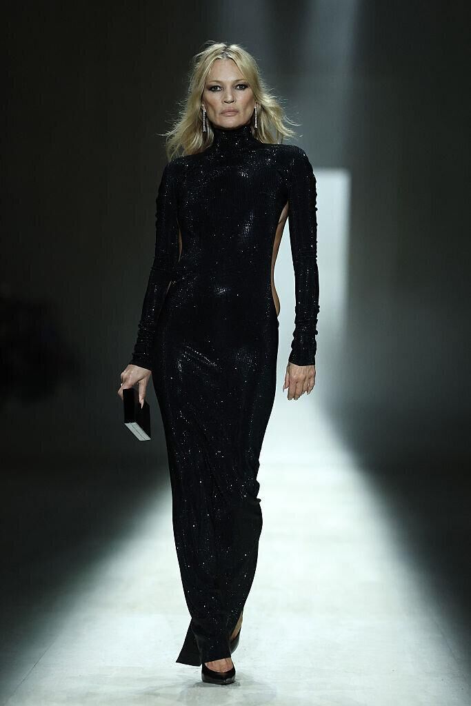 Kate Moss au défilé gucci automne-hiver 2026-2027 par DEmna